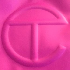 Telfar hot pink “Out of a stock” large tote